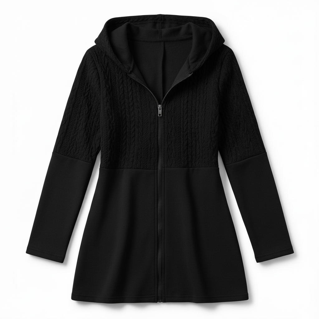 ComfortLux™ – Hooded Zip Jacket