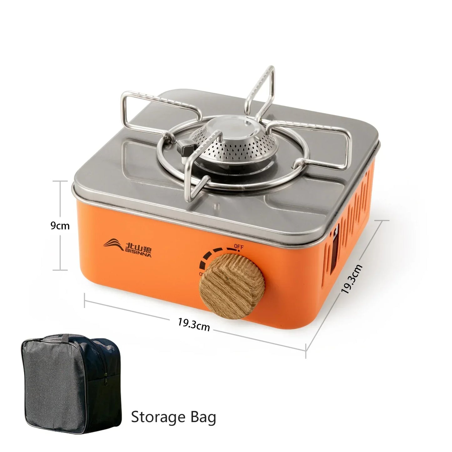 Compact Portable Backpacking Stove – Foldable Camping Equipment