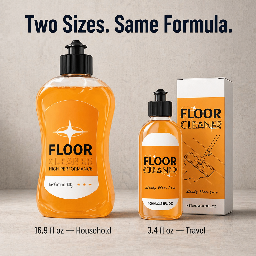 FloorLuxe™ — Mop Wood, Tile, and Bamboo Without the Sticky Chemical Aftermath