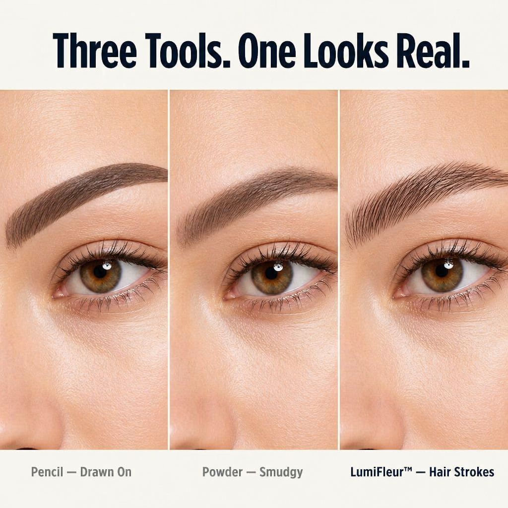 LumiFleur™ — Sketch In Real-Looking Brows Without the Microblading Chair