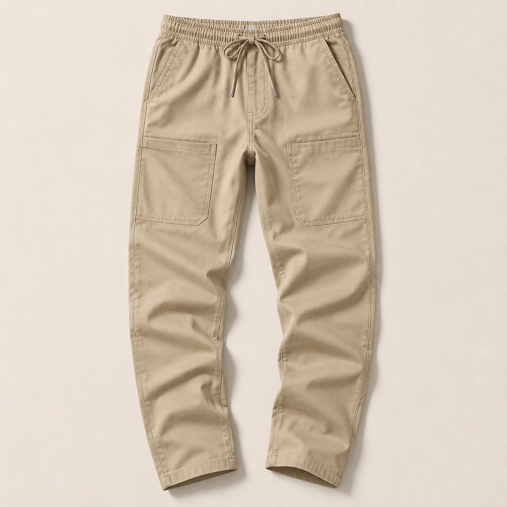 CasualFlex™ – Easy-Wear Stretch Cargo Pants with Drawcord Waist