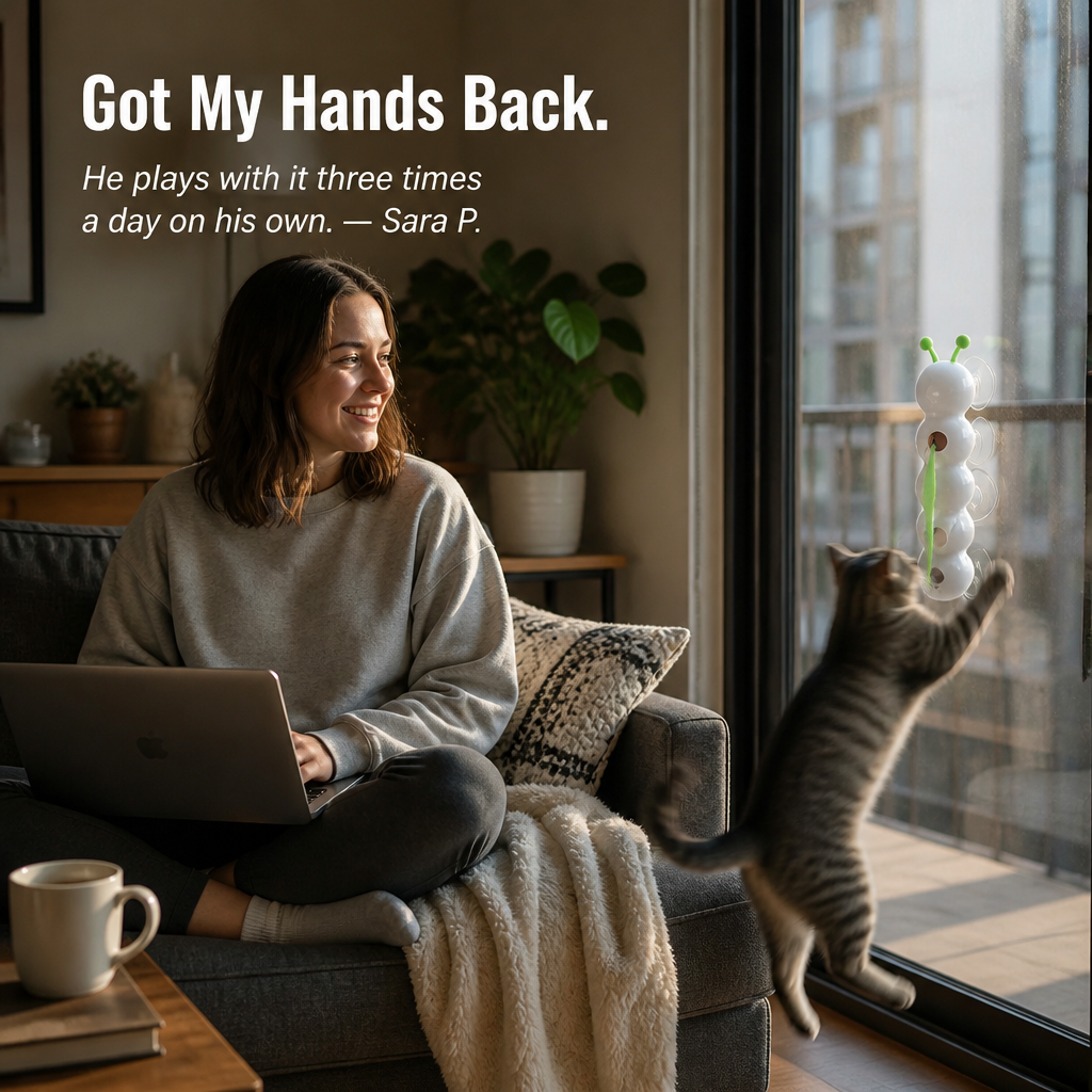 Feline Frenzy™ — Spark Hunt Mode the Second Your Cat Walks By