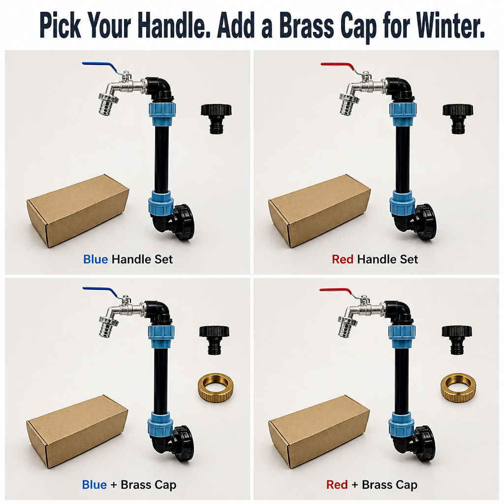 HydroMaster™ — Replace Your Cracked IBC Tap and Seal the Drips for Good
