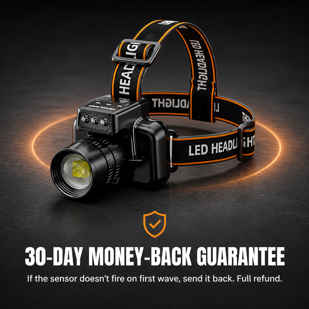 BlazeBeam™ — Light Up 500 Meters With A Single Hand Wave