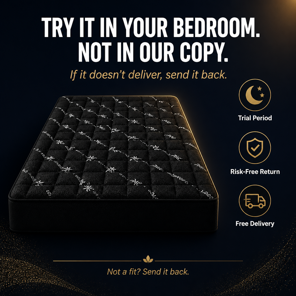CosmaRest™ — End Morning Back Pain and Sleep Cool Through the Night