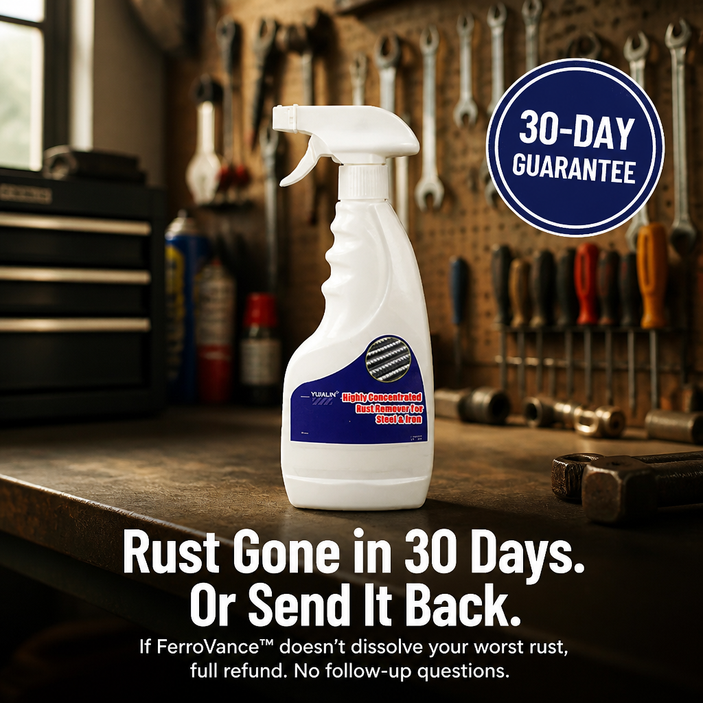 FerroVance™ — Dissolve Heavy Rust in Minutes Without Touching the Metal Underneath