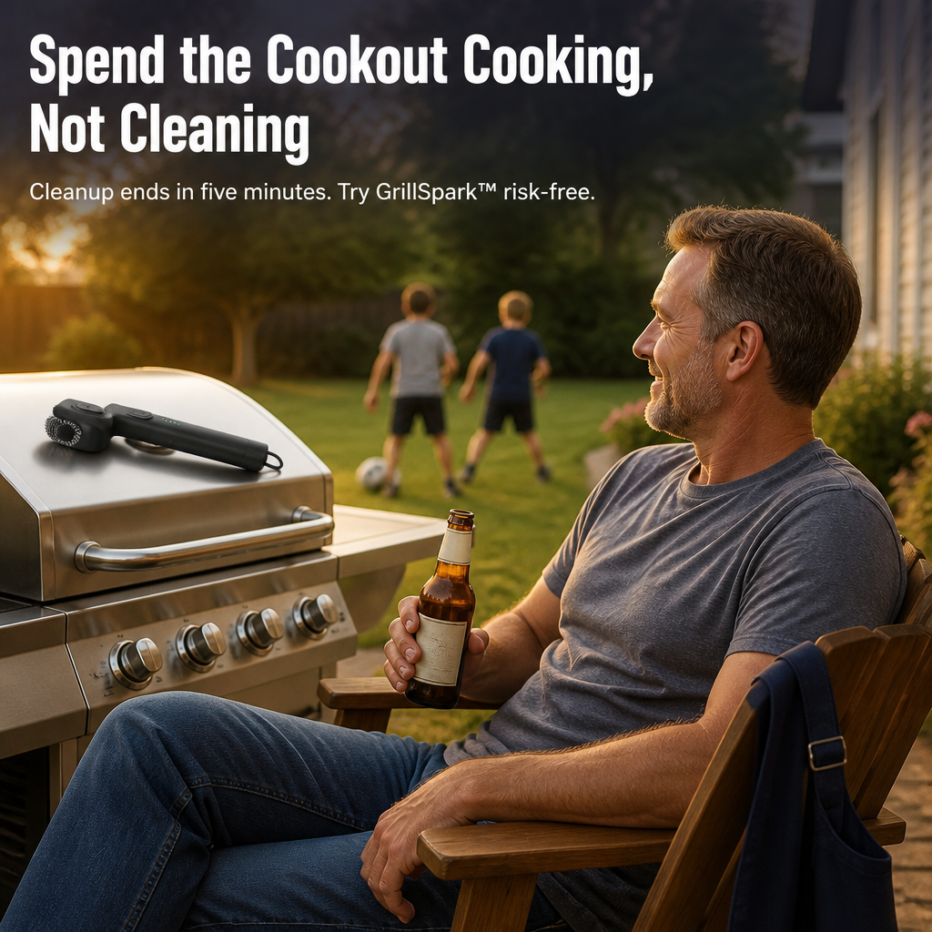 GrillMasterPro™ — Blast Away Grease Fast and Reclaim Your BBQ Time