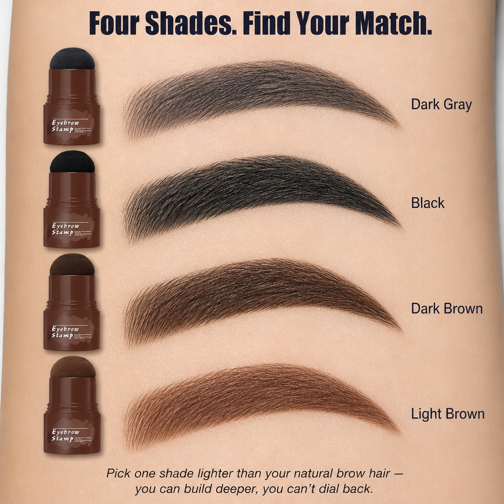 DeepShade™ — Stamp On Brows That Look Grown, Not Drawn