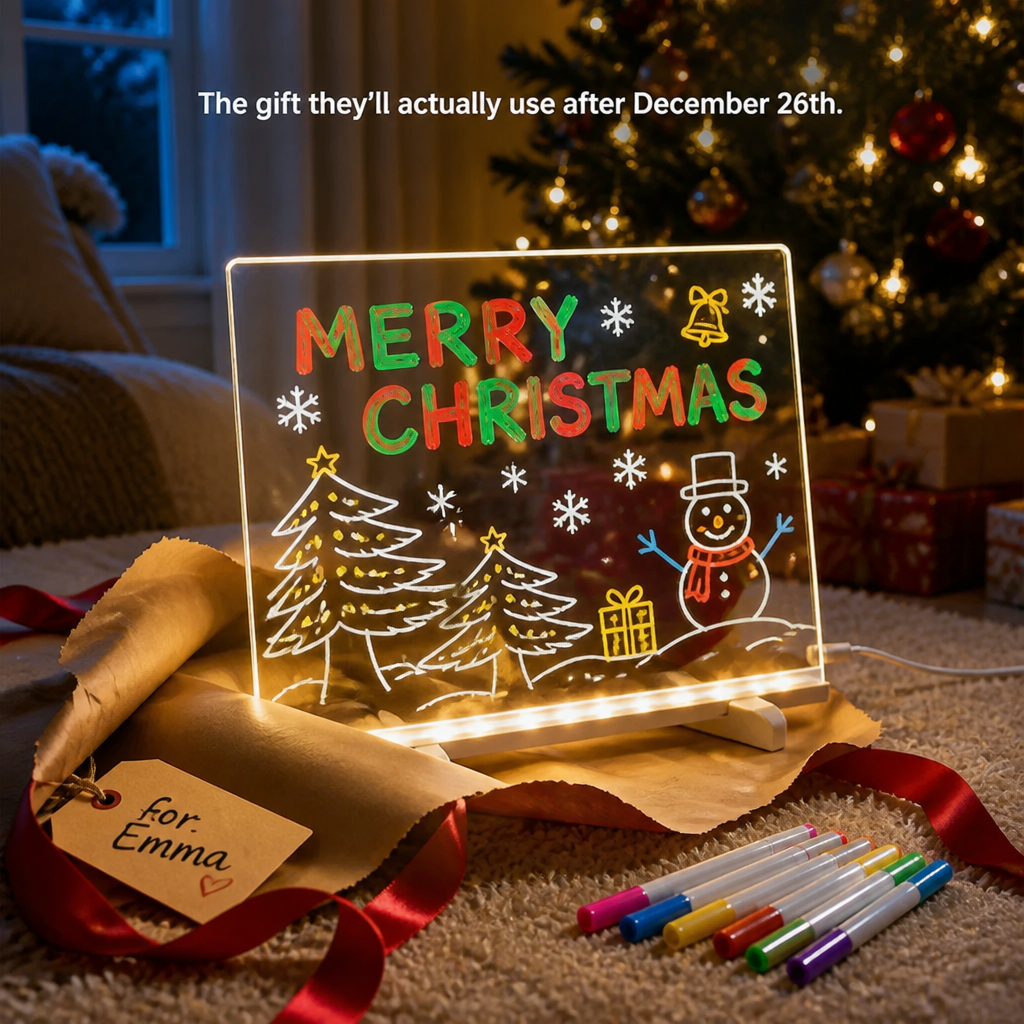 LumaCraft™ — Trade Screen Time For Glowing Doodles That Wipe Clean In Seconds
