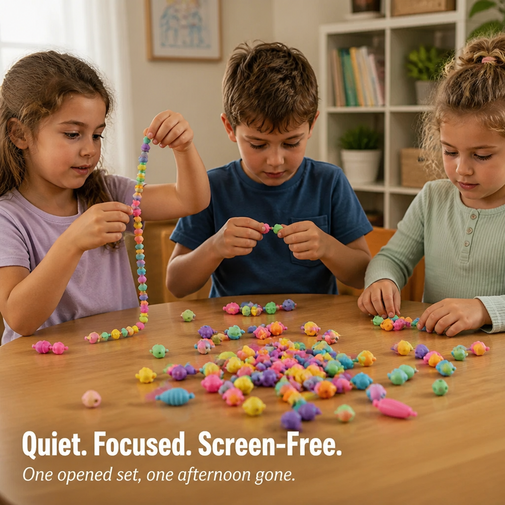 LumaBeads™ — Build Bracelets, Rings, and Necklaces Without a Knot or String