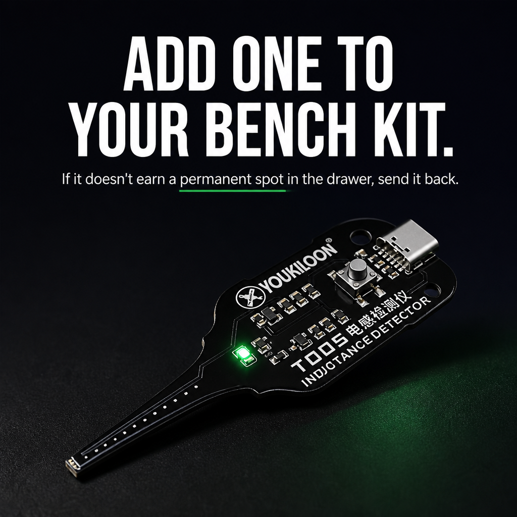 CircuitSense™ — Spot Dead Inductors in Seconds Without Lifting a Soldering Iron
