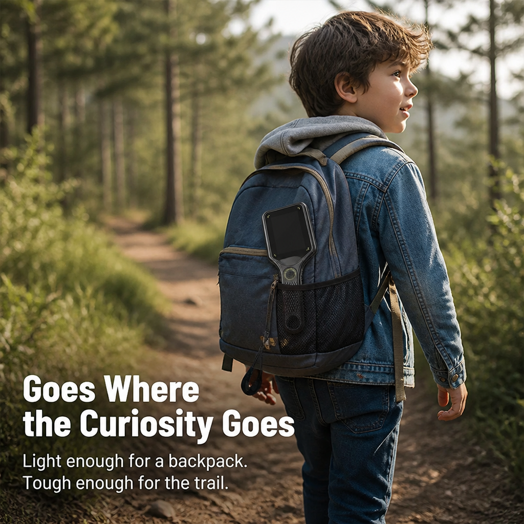 LuminaView™ — Show Curious Kids the 500x World Hiding Inside Every Leaf and Bug