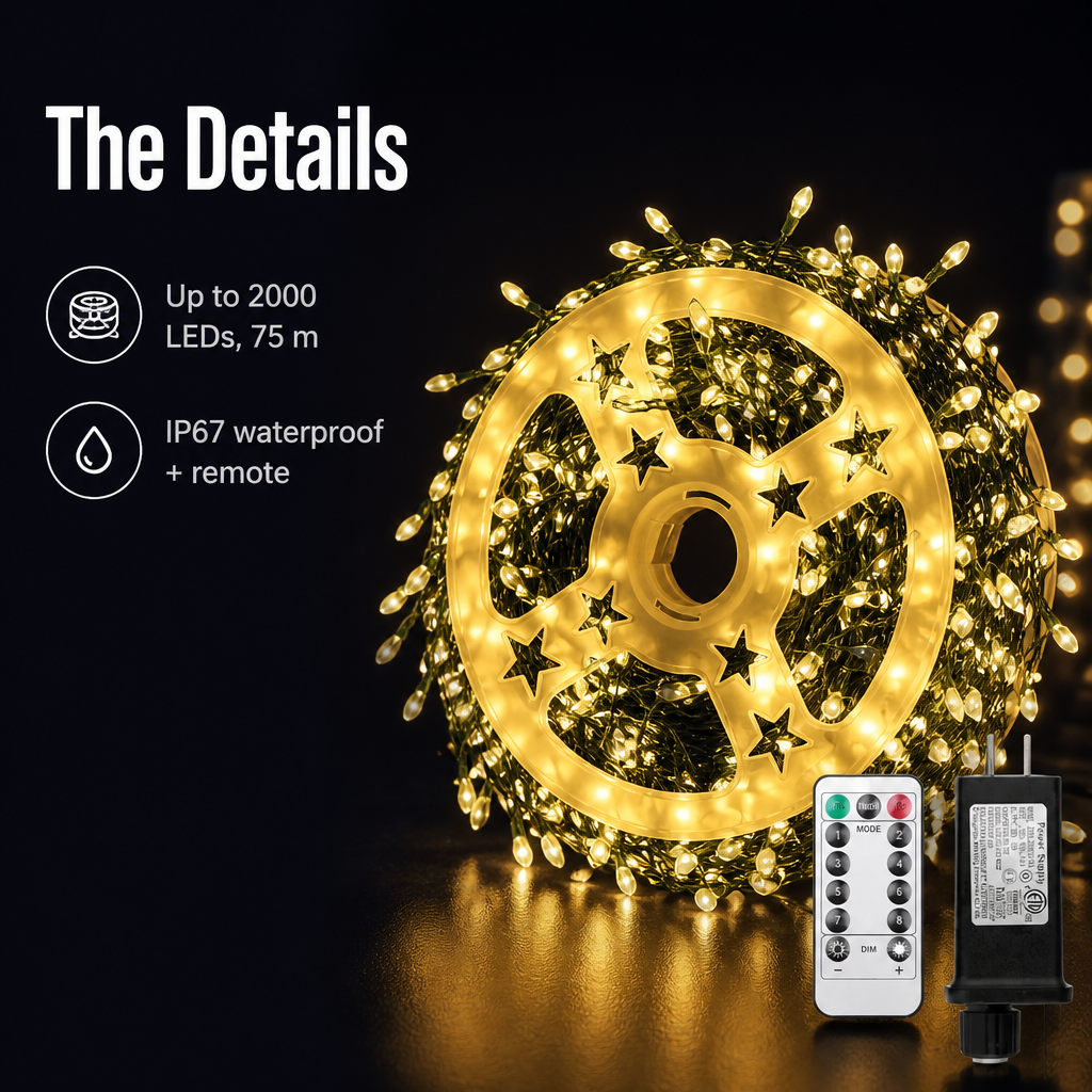 LumaCharm™ — Pack Your Tree With Dense Warm Glow That Survives Every Winter