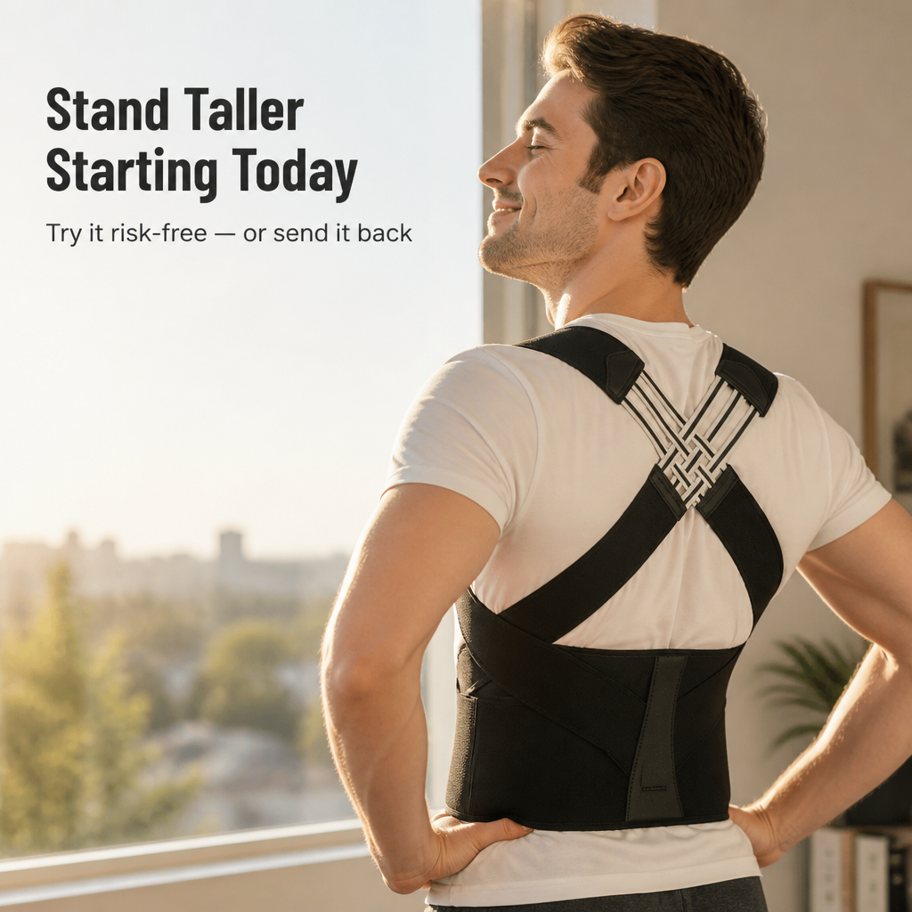 AlignAura — Support Your Whole Back and Quiet That 3pm Shoulder Ache