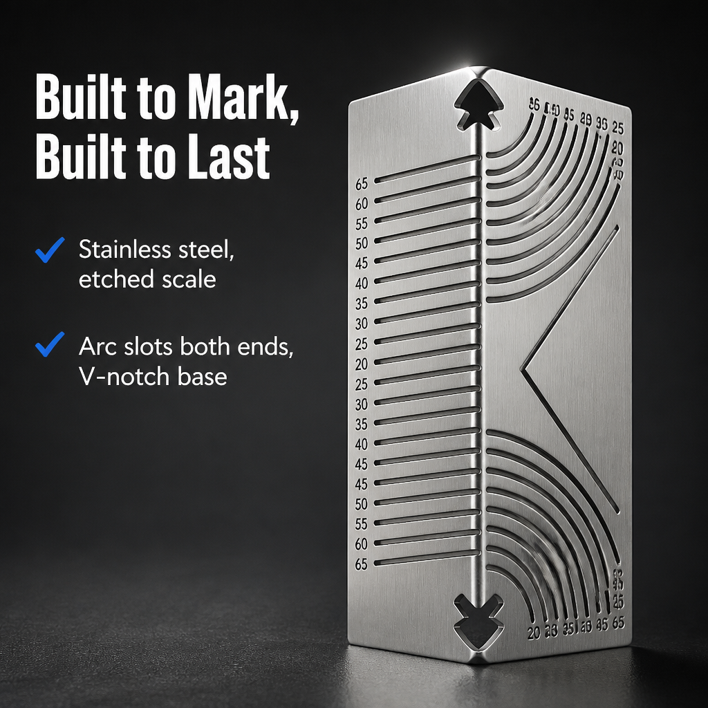 MetalMorph™ — Scribe Perfect Saddle Cuts and Angles in One Steady Pass