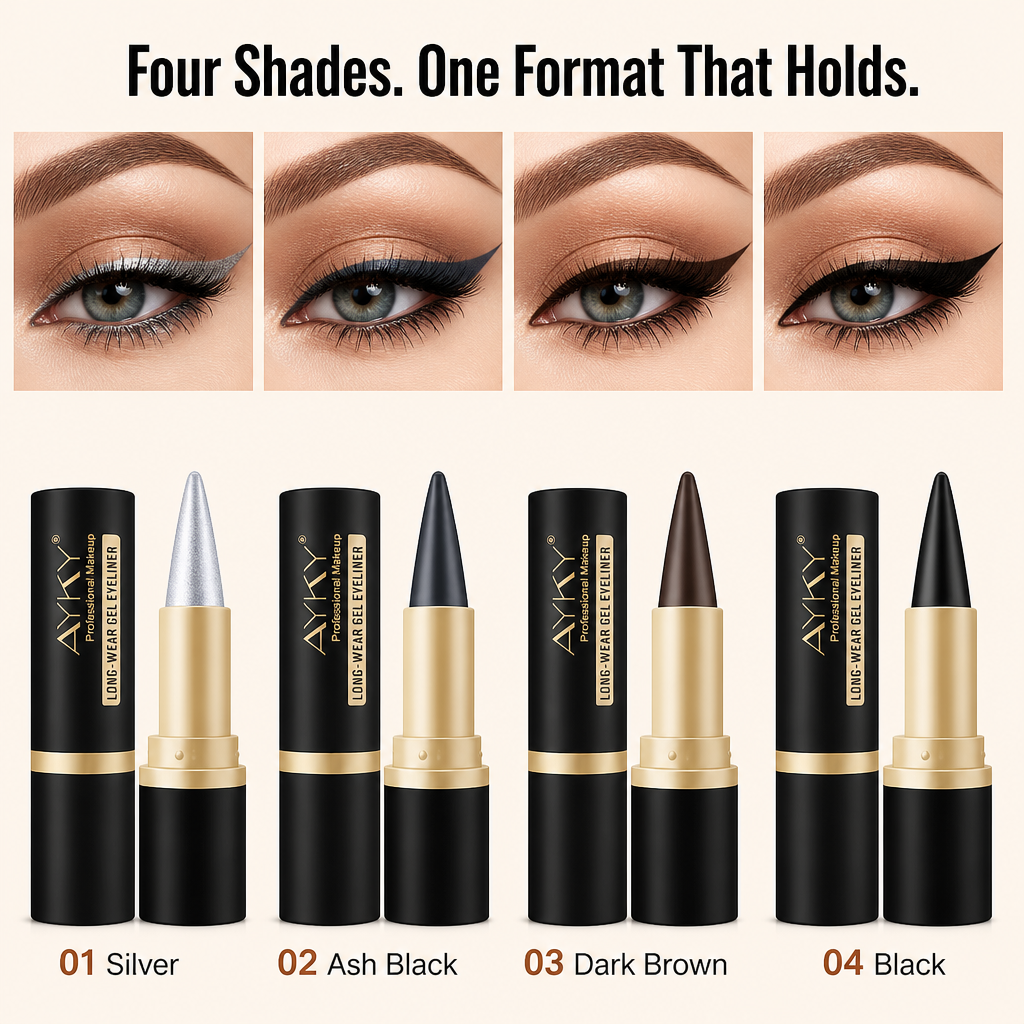LuxeLine™ — Glide Sharp Lines & Smoky Smudge in One Chunky Gel Stick | Buy 3 Get 2 Free