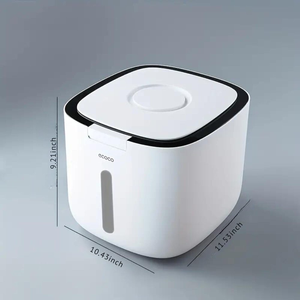 Dog Food Storage Container for Home Organization and Management