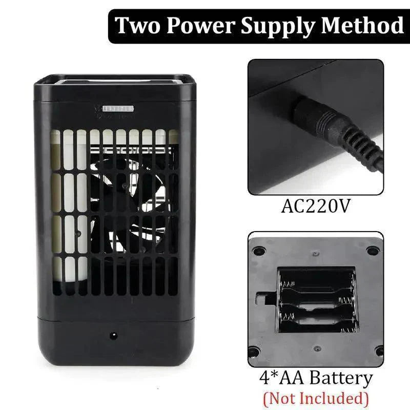 Compact USB Air Cooler Fan – Ideal for Camping and Home Use