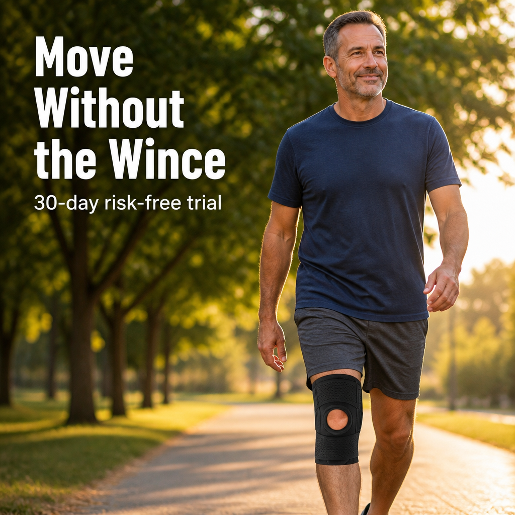 FlexoraFit™ — Cradle Your Kneecap and Climb Stairs Without the Wince