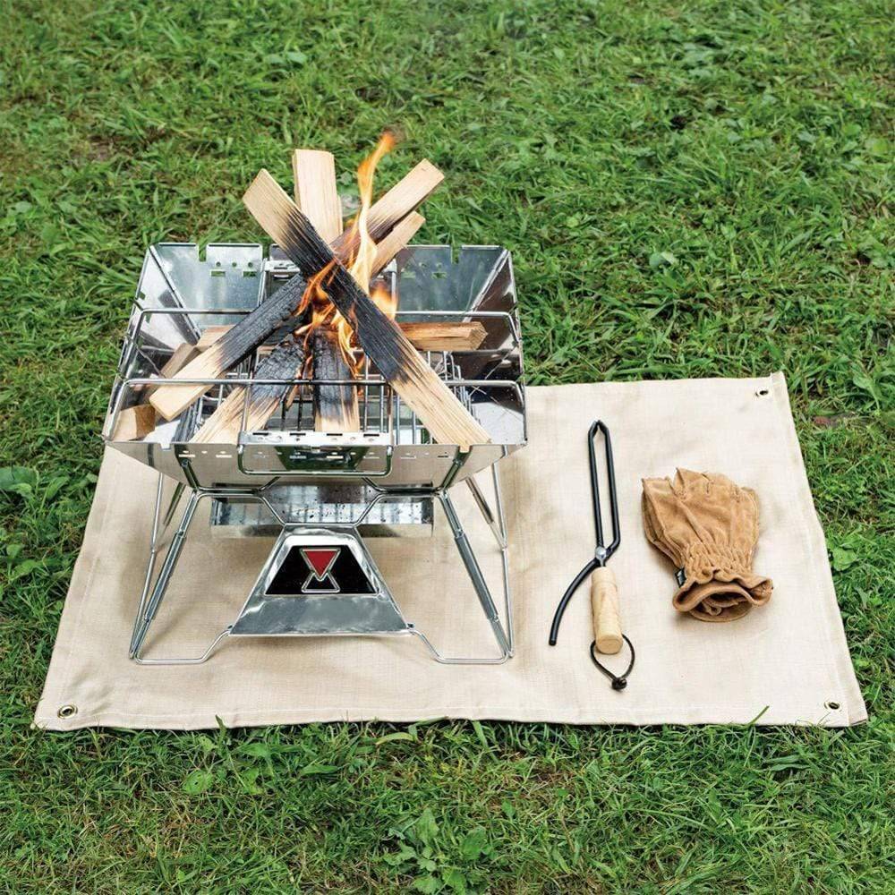 Flame Resistant Mat for Outdoor Camping Fire Protection
