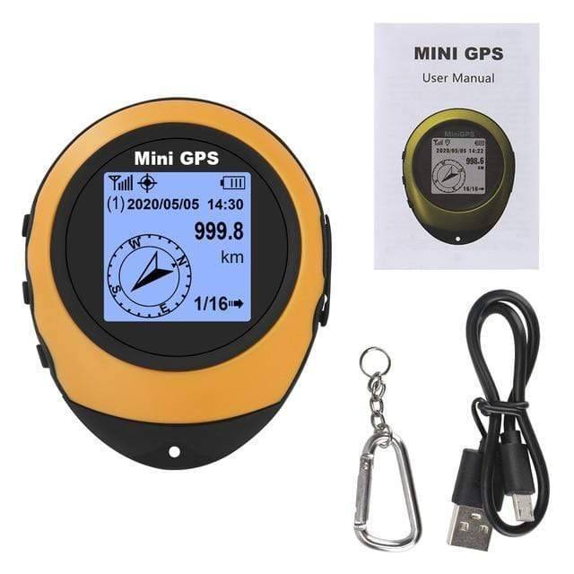 Compact Handheld GPS Device for Outdoor Exploration