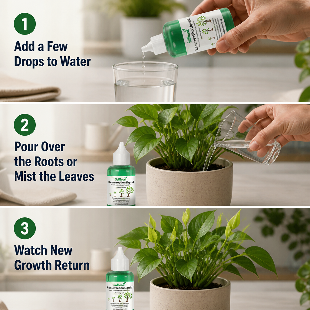 GreenPulse™ — Revive Dying Plants and Rebuild Strong Roots in Days