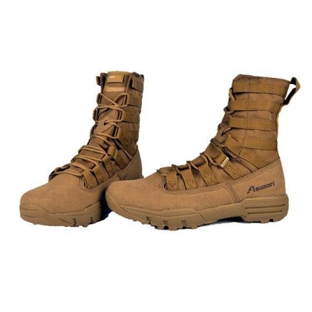 Men's Ankle Boots for Hiking and Outdoor Activities - Tactical Style