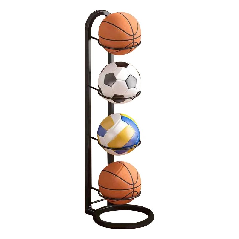 Compact Sports Ball Organizer Rack – Storage Solution for Home, Garage, Gym