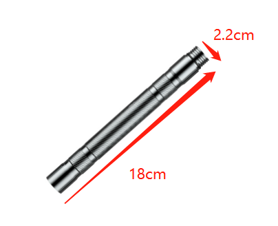 Extension Tube for Tactical Trekking Poles