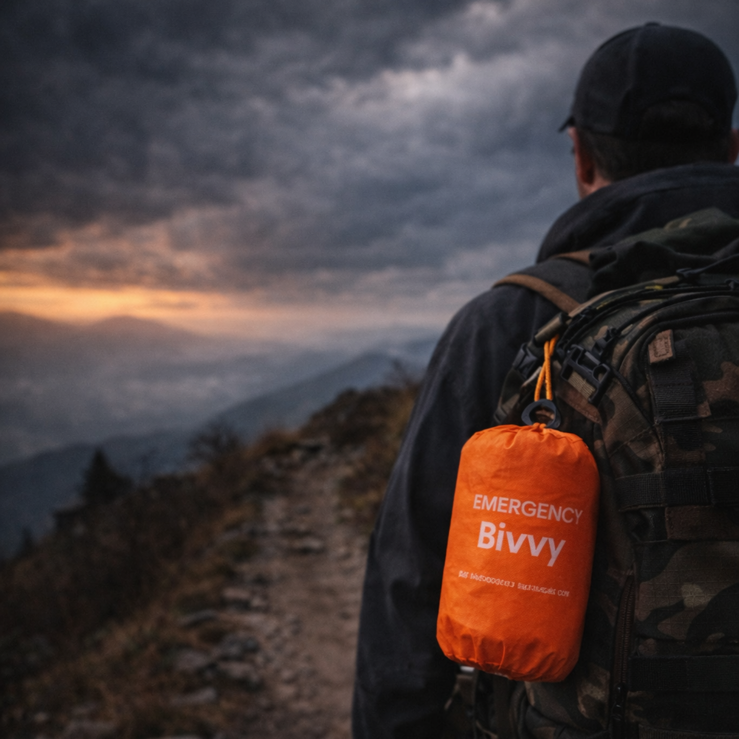 Emergency Sleeping Bag for Survival in Outdoor Conditions