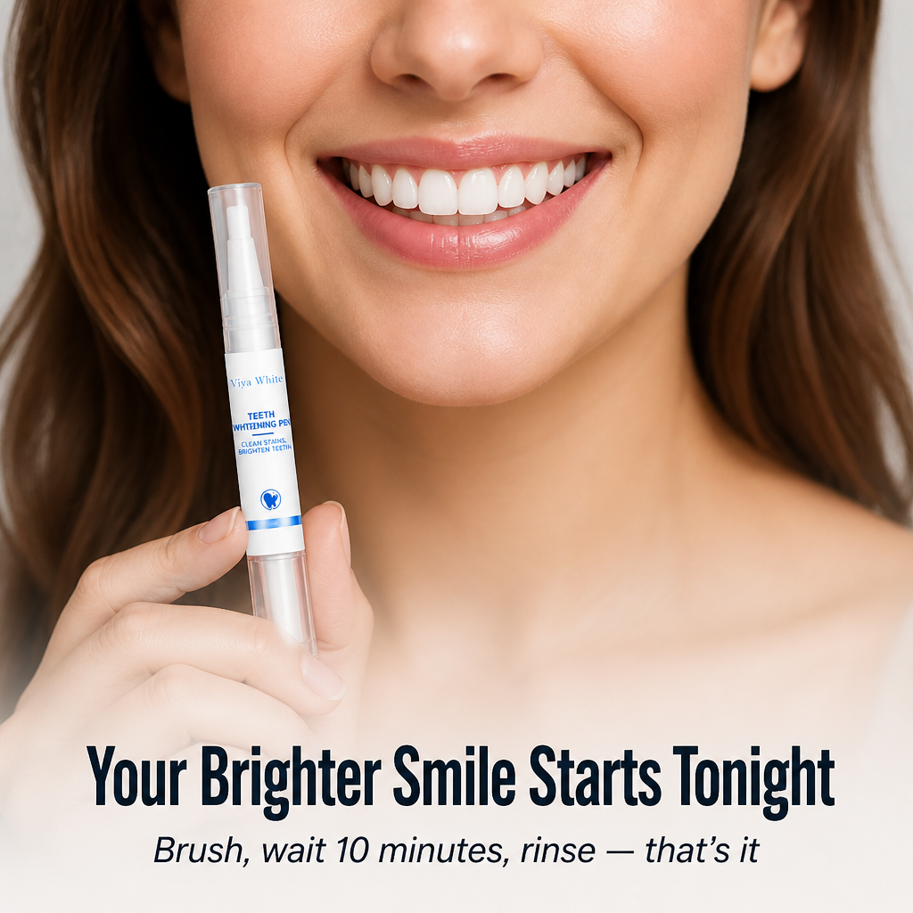 BrillaAura™ — Brighten Coffee & Wine Stains in 10 Minutes, Zero Sensitivity Zing