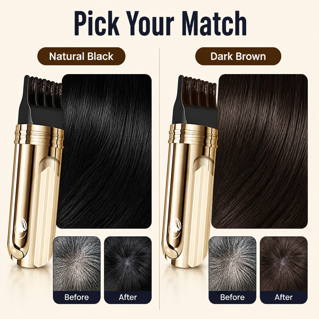 LuxeShade™ — Cover Stubborn Grays in 60 Seconds Without the Salon Mess