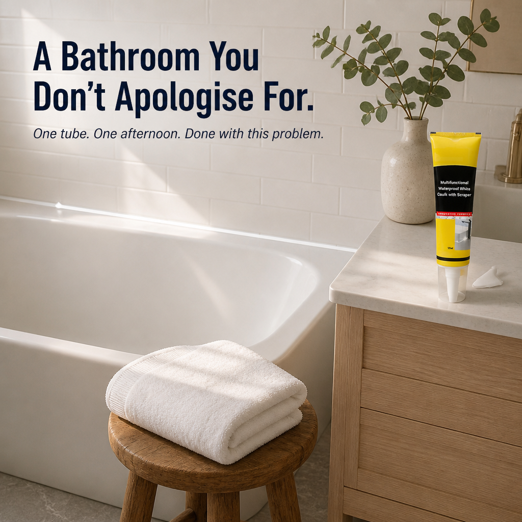 AquaShield™ — Reseal Bathroom and Kitchen Edges Without a Caulk Gun