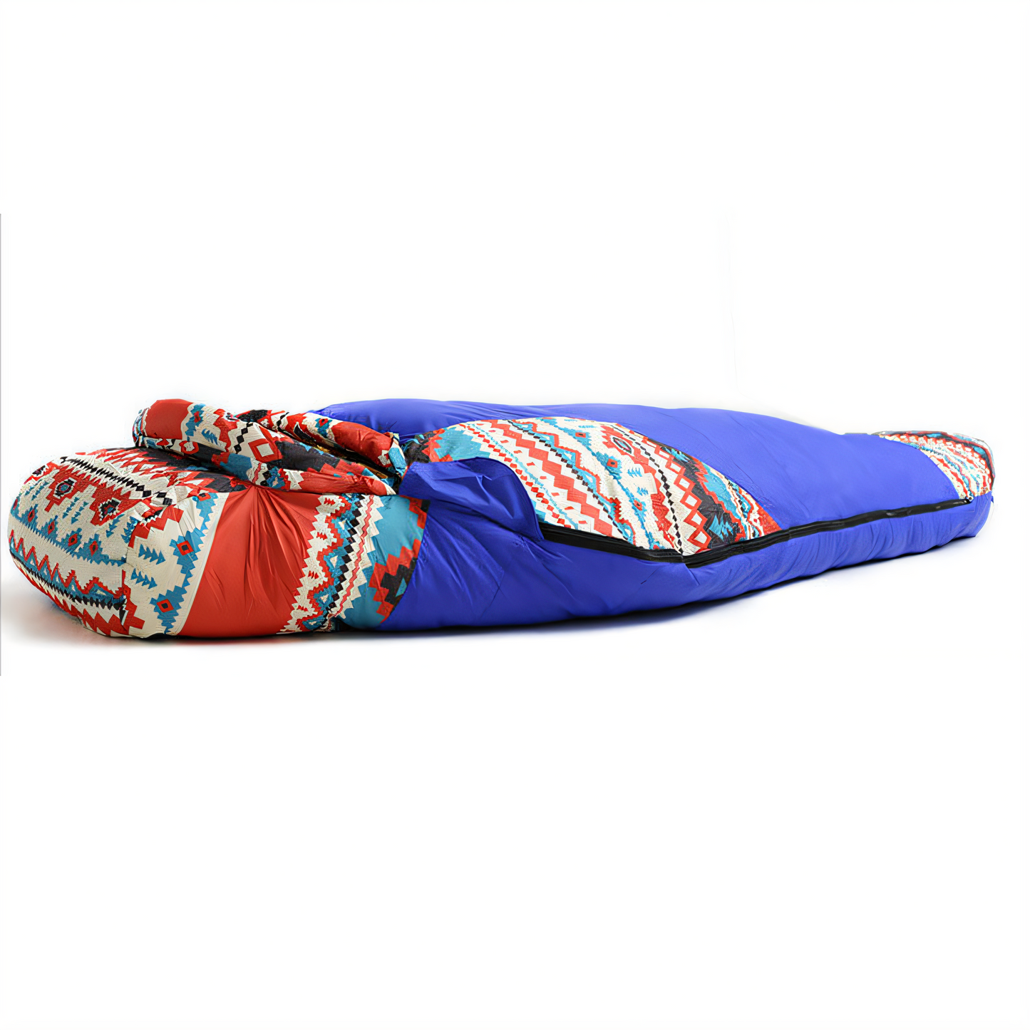 Down Sleeping Bag in Ethnic Design