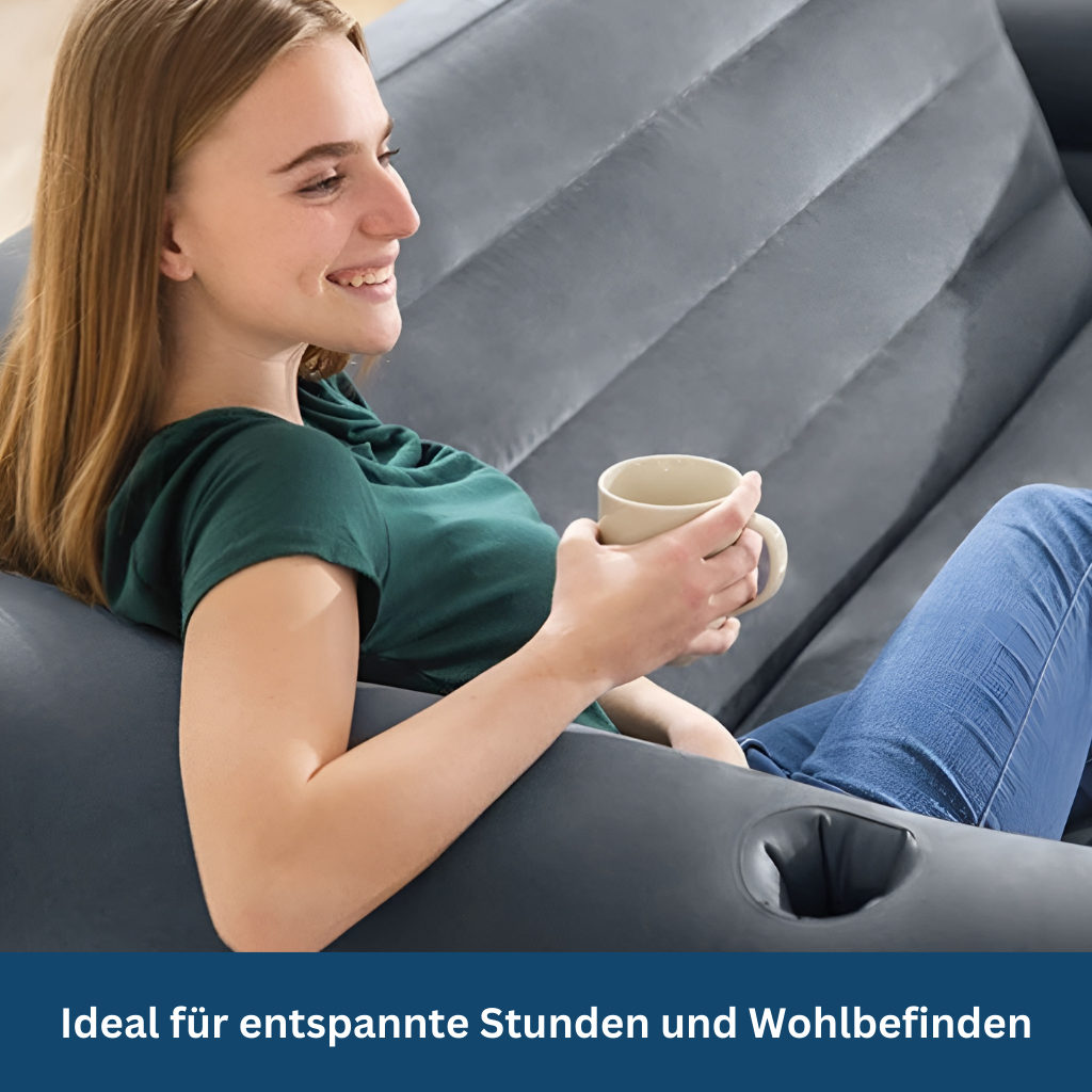 Inflatable Lounge Chair for Outdoor Use