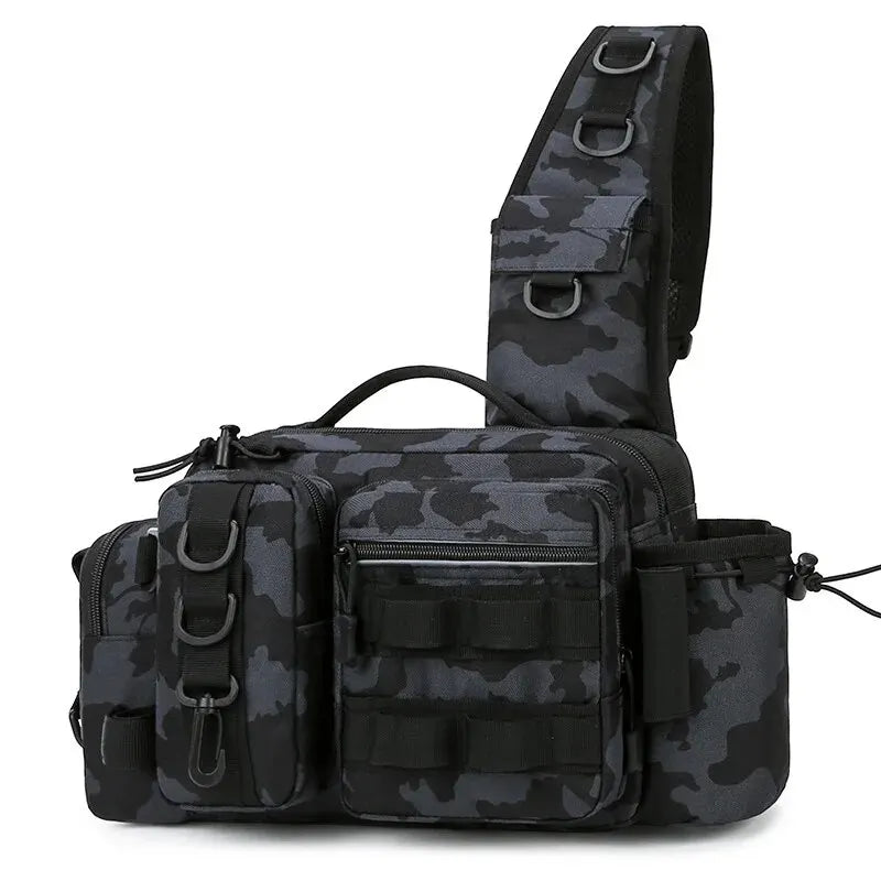 Fishing Backpack with Rod Storage for Tactical Use