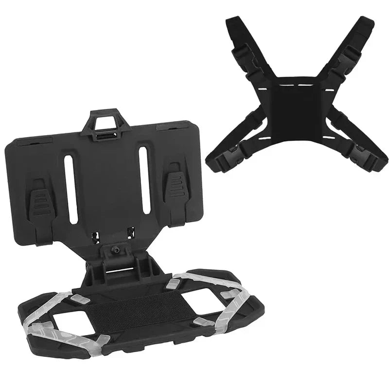 Chest Mount for Phones – Tactical MOLLE Folding Holder