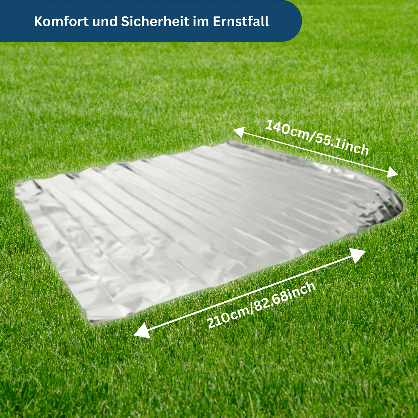 Emergency Blanket - Insulated and Waterproof for Outdoor Use