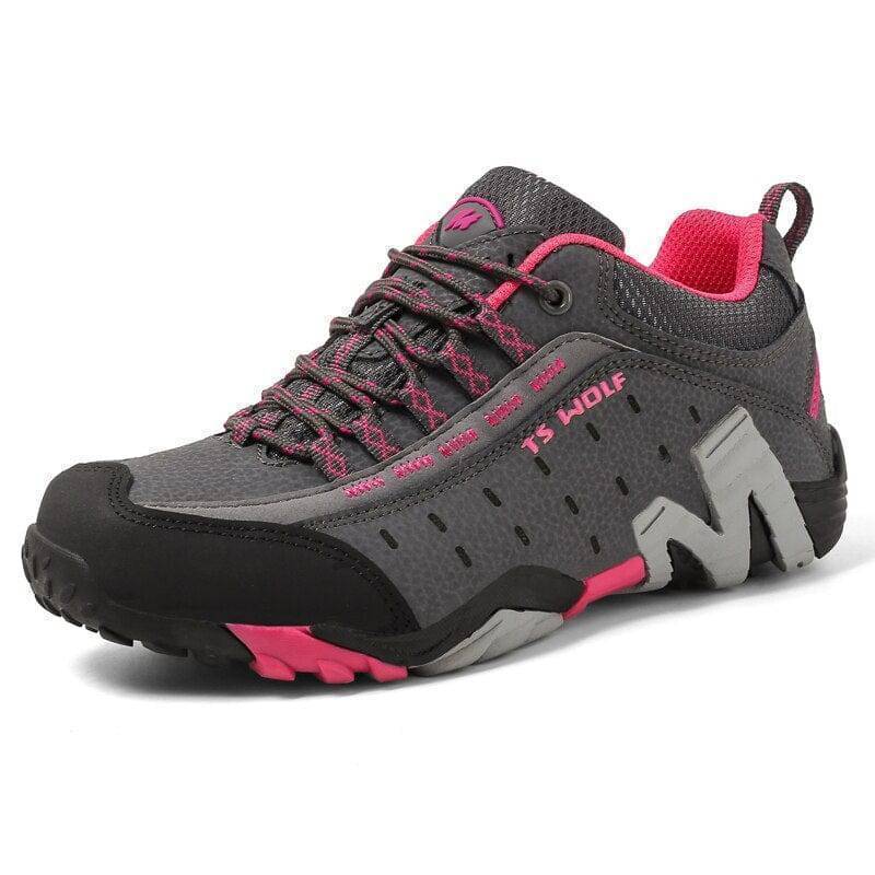Leather Hiking Boots - Waterproof Outdoor Footwear