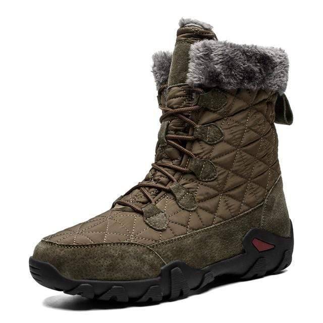 Insulated Snow Boots with Waterproof Design