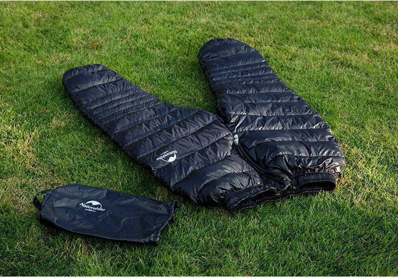Insulated Hiking Trousers for Winter with Down Filling