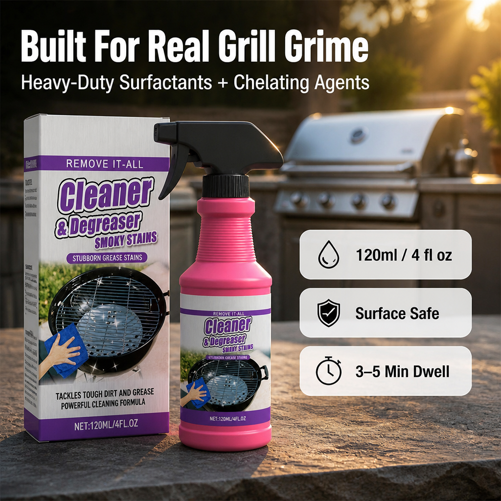 Flamestick™ — Lift Years of Baked-On Grease Without Scrubbing or Harsh Fumes