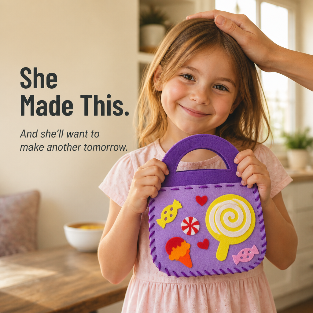 CrafTote™ — Trade Screen Time for a Bag Your Kid Actually Finishes