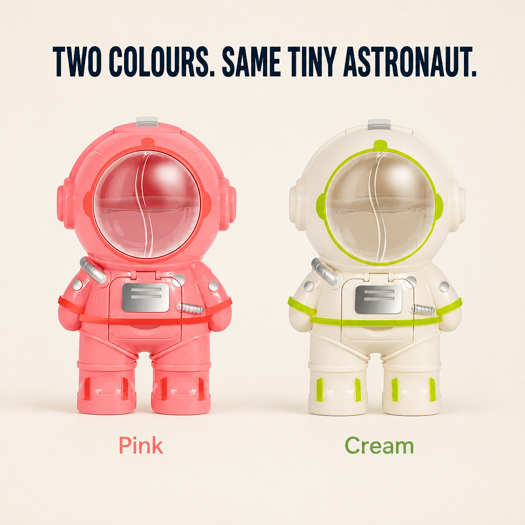 Hydrastro™ — Let Kids Pour Their Own Water From a Mini Astronaut Dispenser