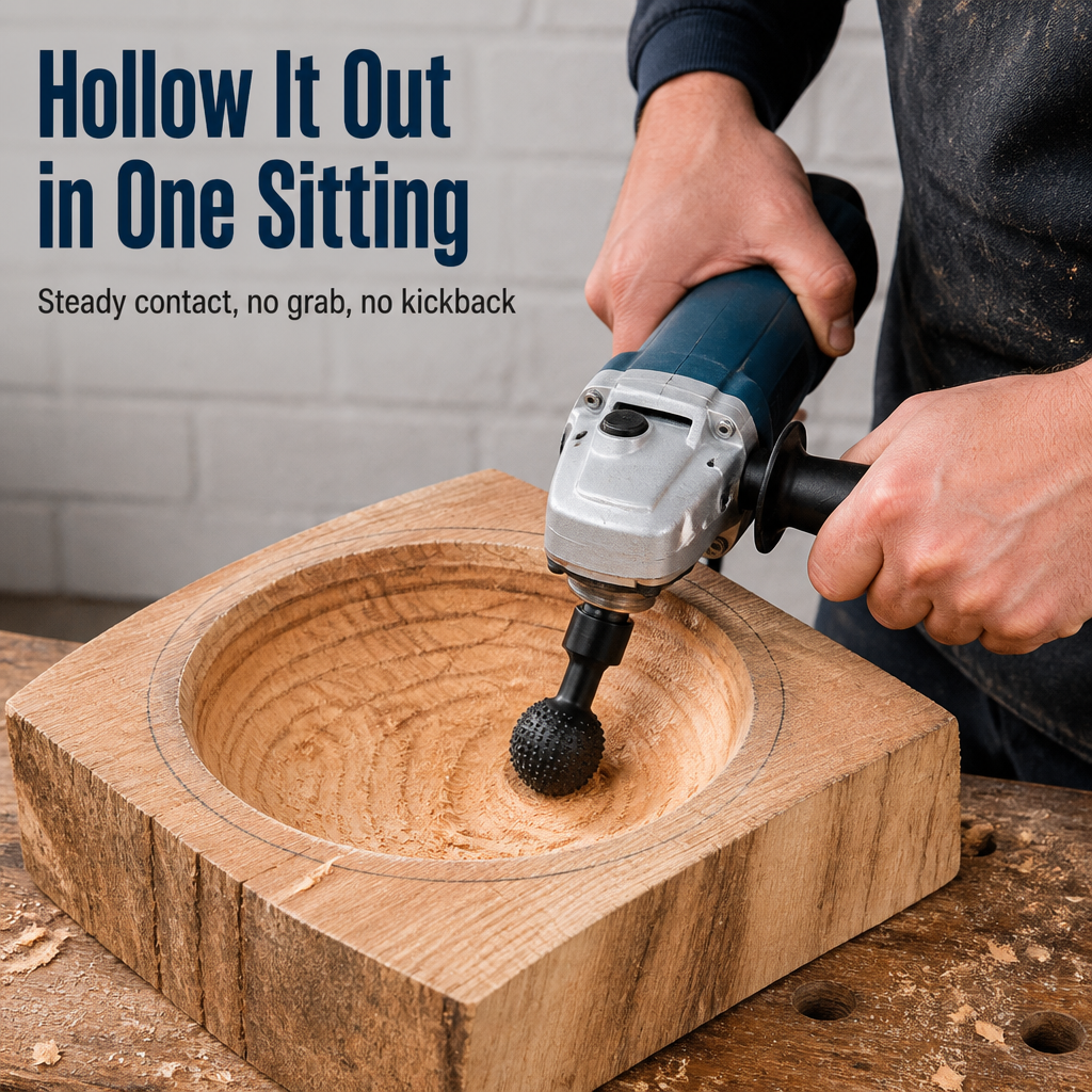 EdgeMaster — Carve, Shape & Hollow Wood Without a Toolbox of Bits