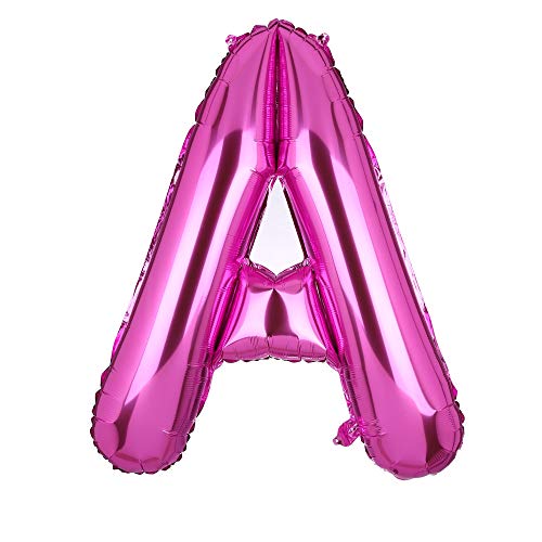40 Inch Jumbo Pink Alphabet Mylar Foil Helium Letter Balloons for Bridal Shower Anniversary
