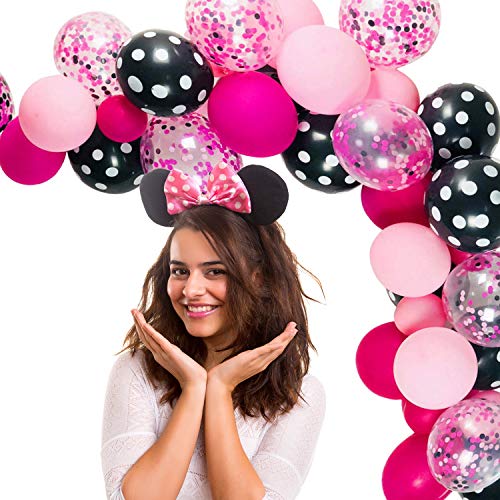 117pcs Mouse Balloon Garland Arch Kit for Theme Party Baby Shower Birthday Decoration