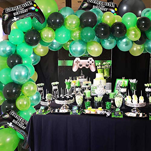 105pcs Video Game Party Balloon Garland Kitfor Boys' Birthday Party Decorations