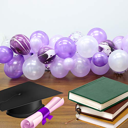 135 Pieces Purple Balloon Arch for Wedding Birthday Graduation Party Decorations