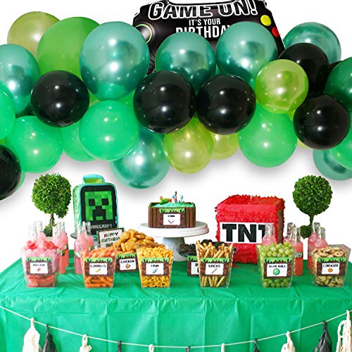 105pcs Video Game Party Balloon Garland Kitfor Boys' Birthday Party Decorations